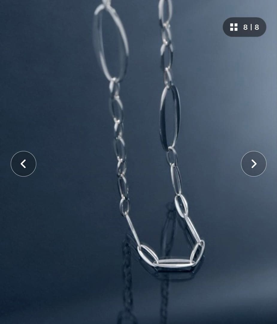 【YArKA】ヤーカ状態極良好！シルバー925ネックレス、税込88,000円の品