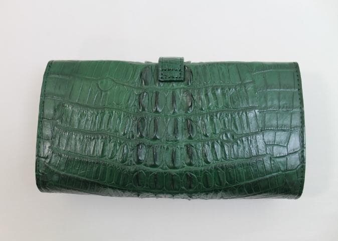 【専用】ミンク色　クロコダイル 長財布 財布 ギャルソン かぶせ マット仕上げ