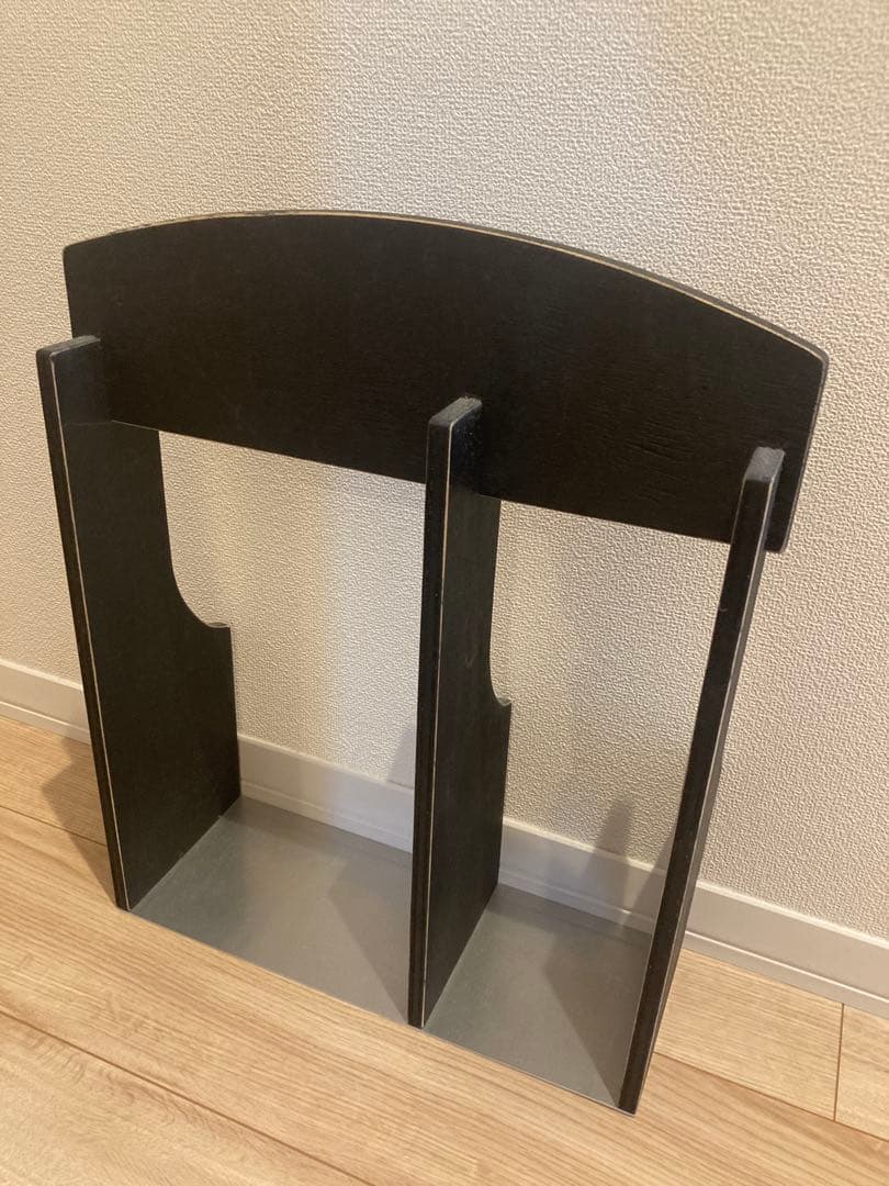 【人気】m&m マガジンラック 黒