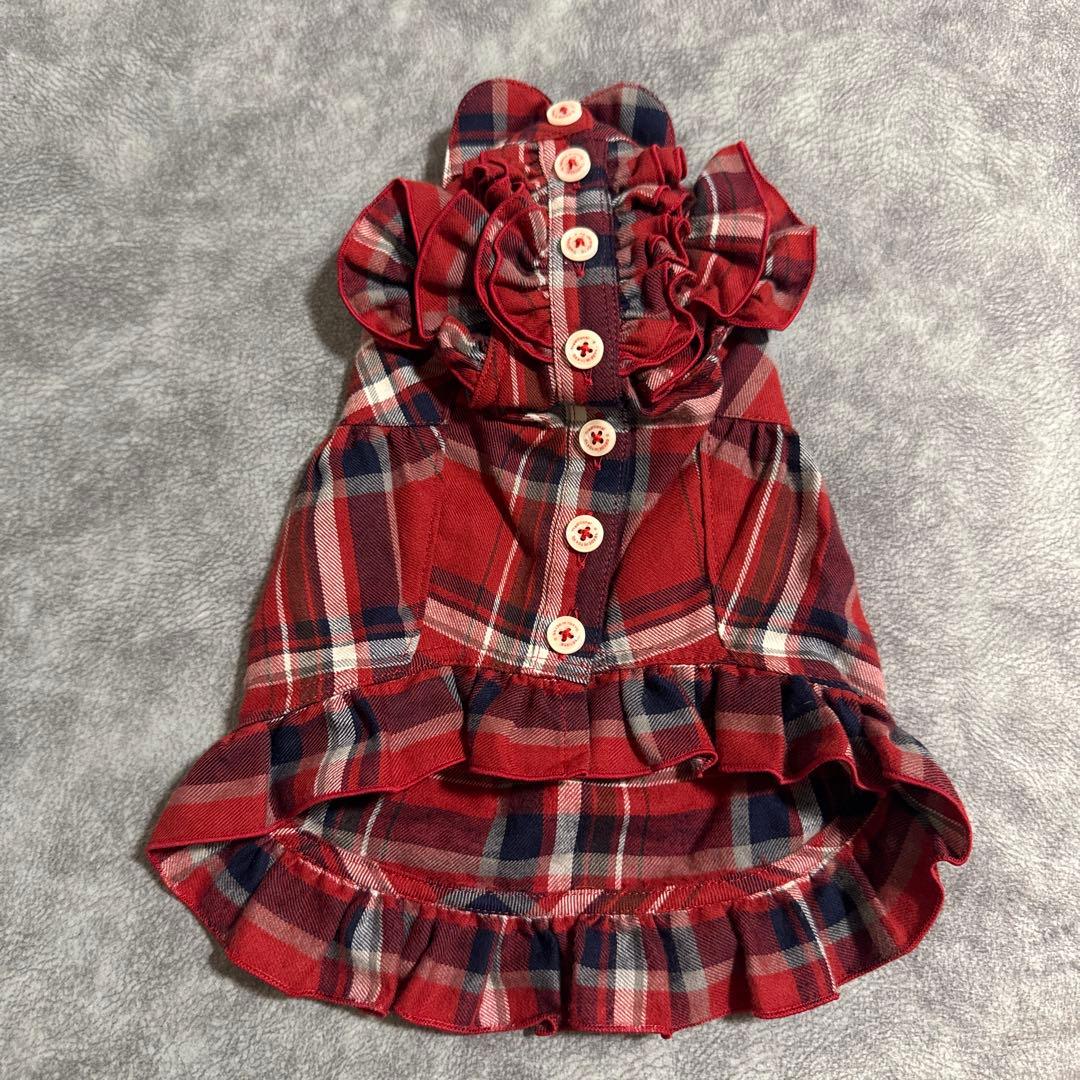 アトリエgg チェックワンピース 19ハーフ