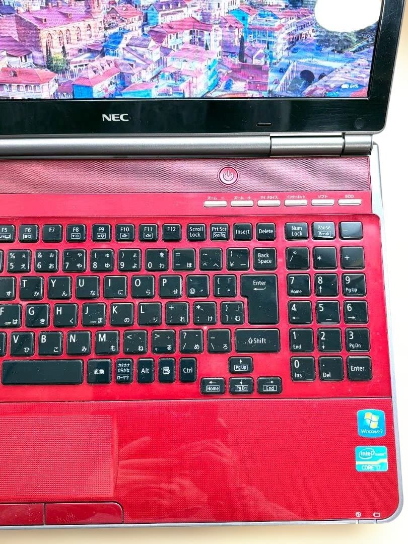 大画面！NEC Lavie Core i7 SSD office Blu-ray