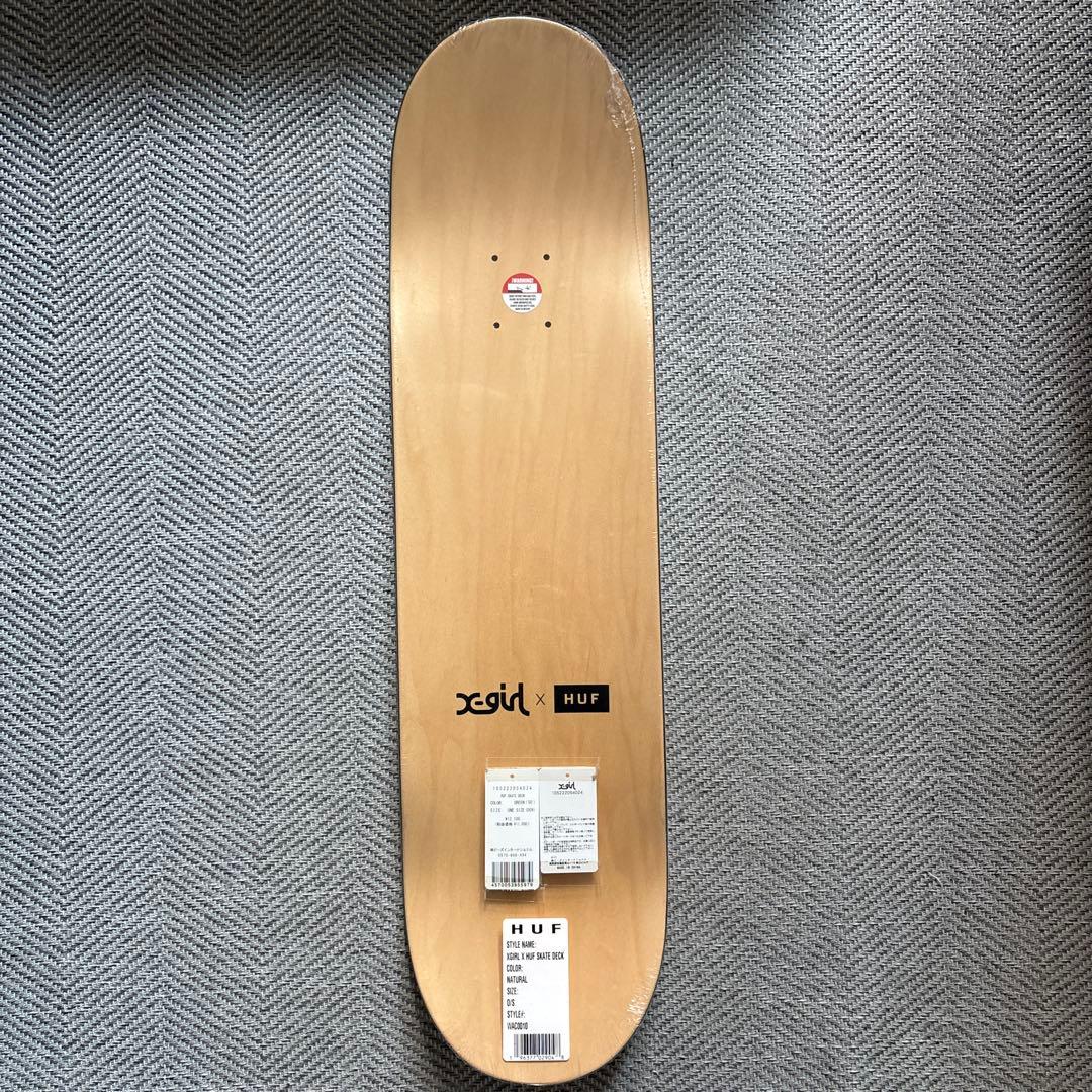 HUF xX-girlスケートボードデッキ