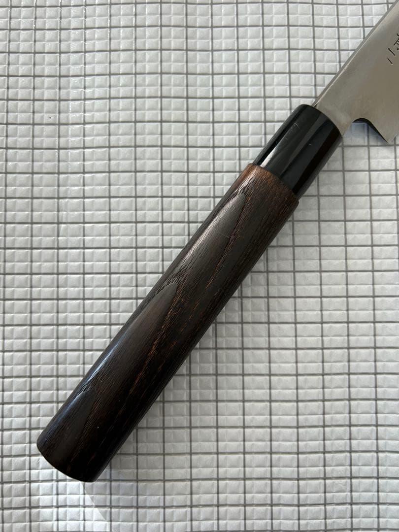 本久一作 包丁 刺身包丁 柳刃包丁 左用 270mm 安来鋼青紙二号 栗の木柄