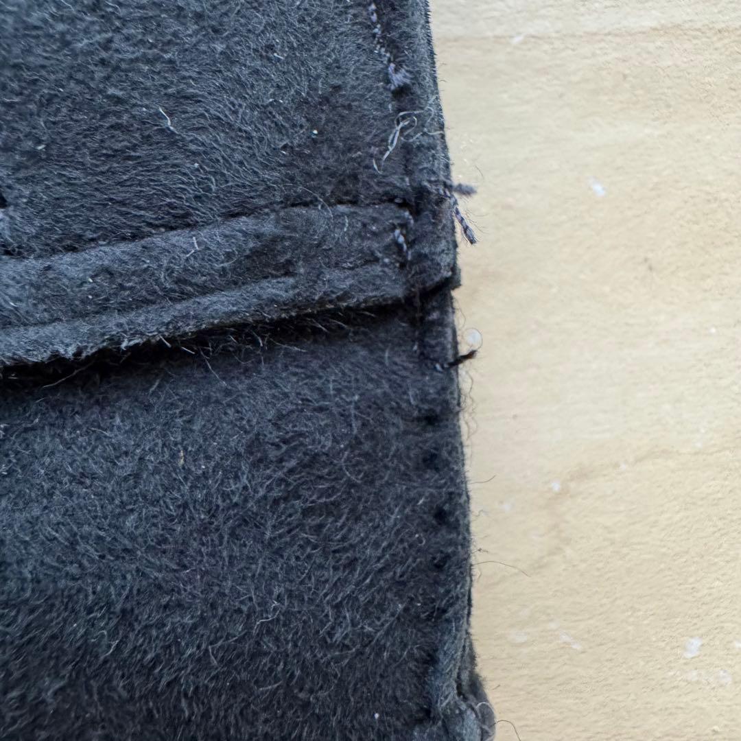 ★新品★GALA GLOVES　メンズ　高級レザー手袋　スエード　ベルト　黒