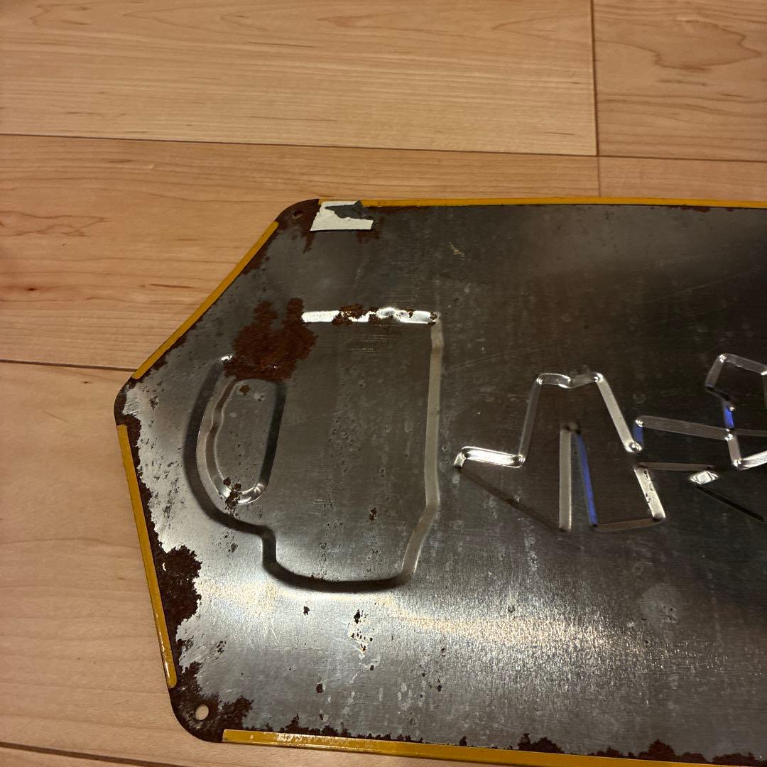 各ハイボール　ホーロー　看板　昭和レトロ　SUNTORY ブリキ看板 　非売品