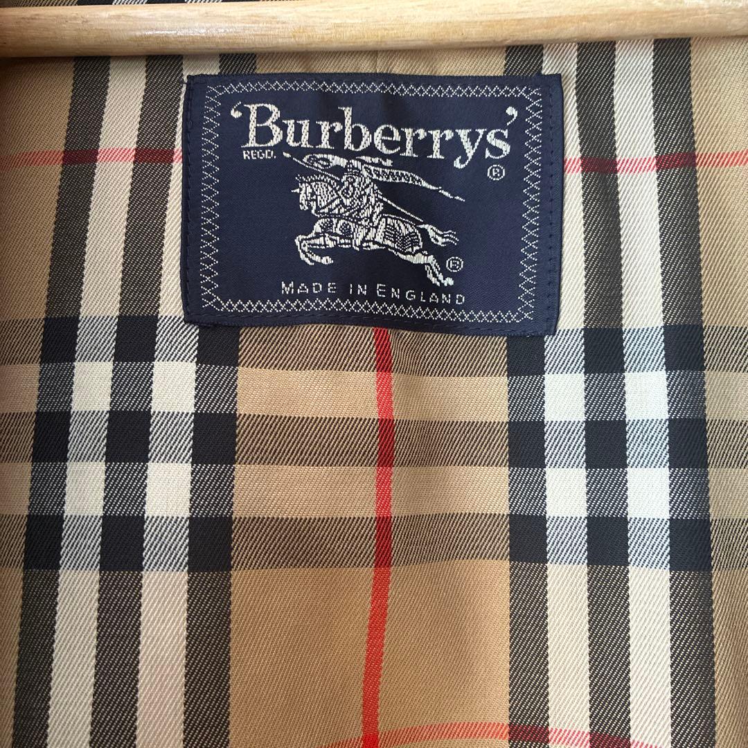 バーバリーズBurberrys ステンカラーコート　イングランド ビンテージ