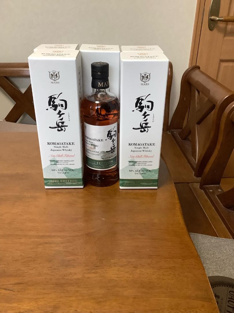 ウイスキー駒ヶ岳　6本