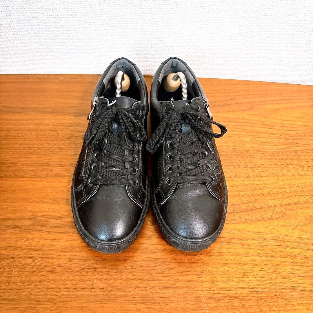美品 NUMBER (N)INE ナンバーナイン レザー スニーカー 27cm
