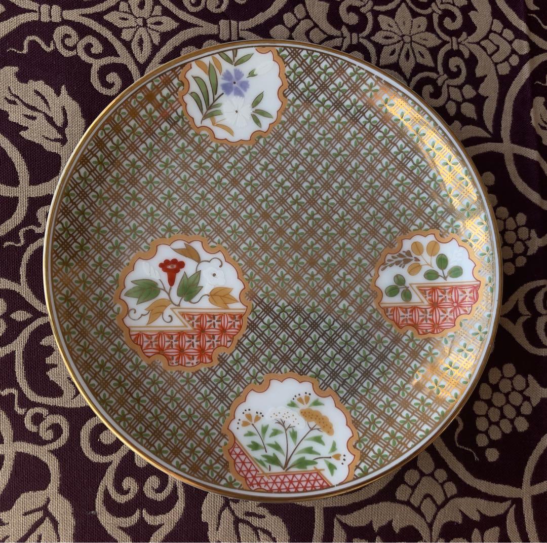 限定未使用保管品前畑陶器庫山窯金彩狩衣紅茶C/S5客セット超プレミアム逸品