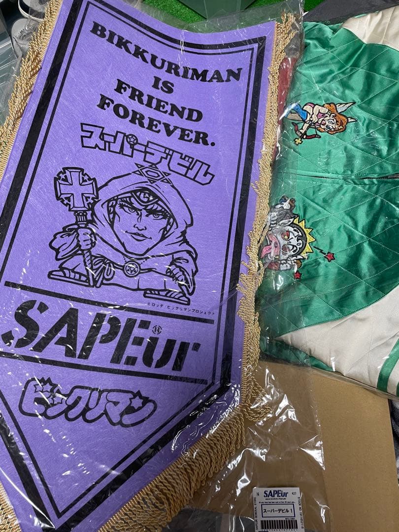 ビックリマン SAPEur スカジャン タペストリー