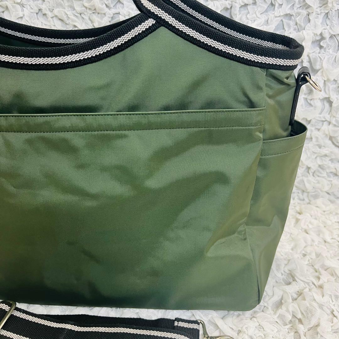 agnes b.アニエスベー ボストンバッグ 大容量 ショルダー2wayナイロン