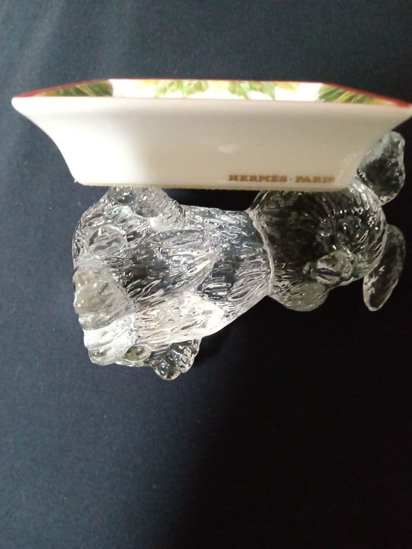 【レア品】美品/ エルメス　ピタゴラスの庭　スクエアトレイ　アクセサリートレイ