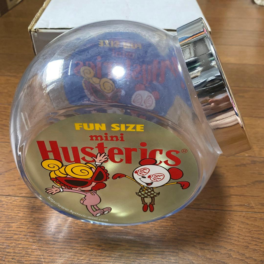 ヒスミニ新品ノベルティガラスキャニスター
