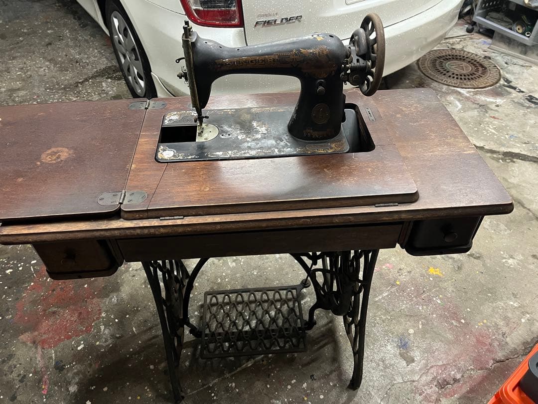アンティークシンガー足踏みミシンsinger ヴィンテージ