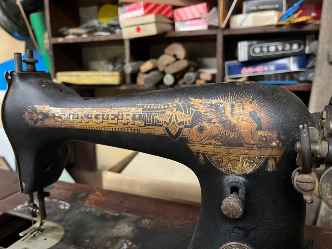 アンティークシンガー足踏みミシンsinger ヴィンテージ