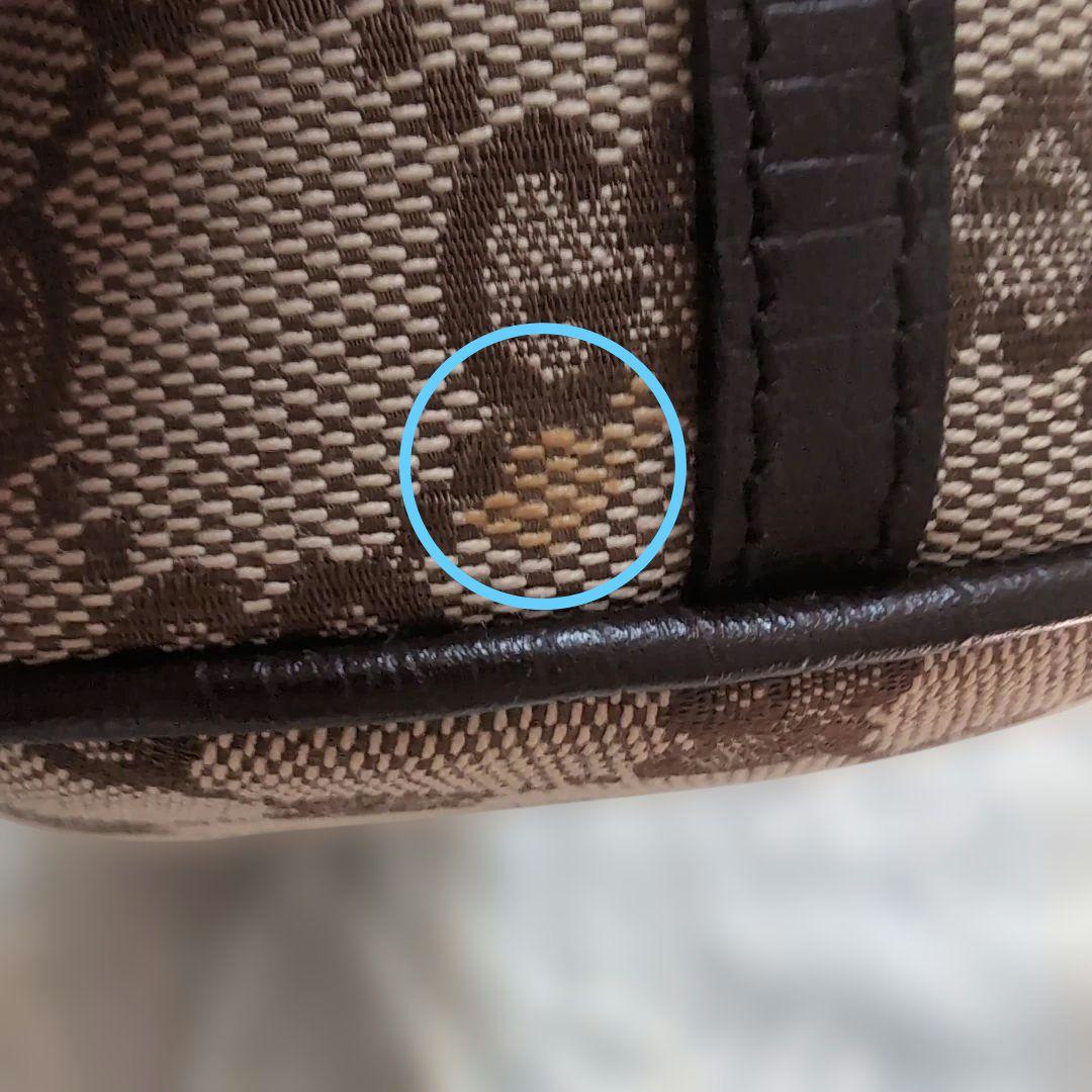 ✨GUCCI ✨GGパターンアクセサリーポーチ ベージュ/ブラウン