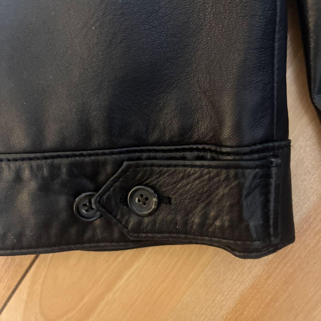 【Ralph Lauren】美品 LAMBSKIN LEATHER JACKET