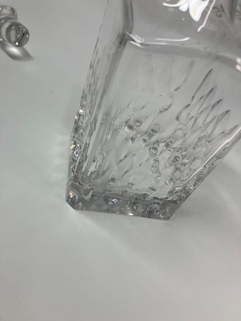 カルティエ Cartier デキャンタ クリスタル ガラス 未使用 保管品