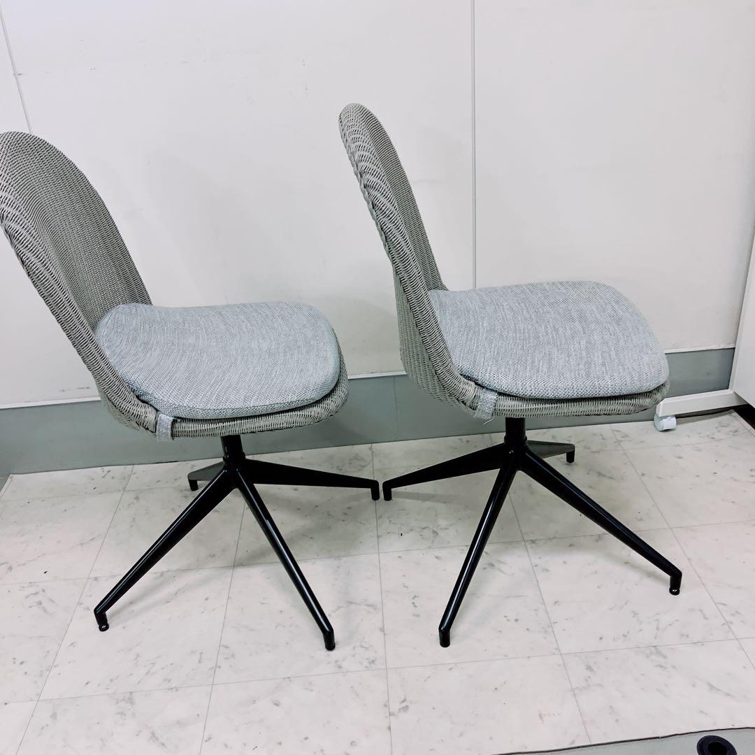 ヴィンセントシェパード　ヤンスイベルチェア　アウトドア　2脚　1 N1479