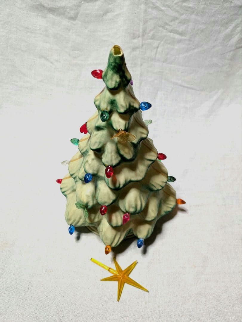 クリスマスツリー　ヴィンテージ　アンティーク　60-70s　アメリカ製　元箱付き