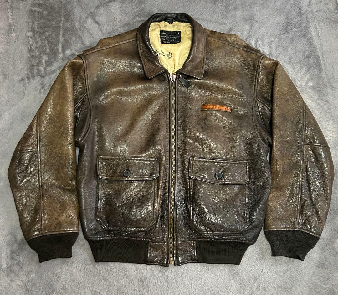 AVIREX アヴィレックス G-1 G1 フライトジャケット レザージャケット