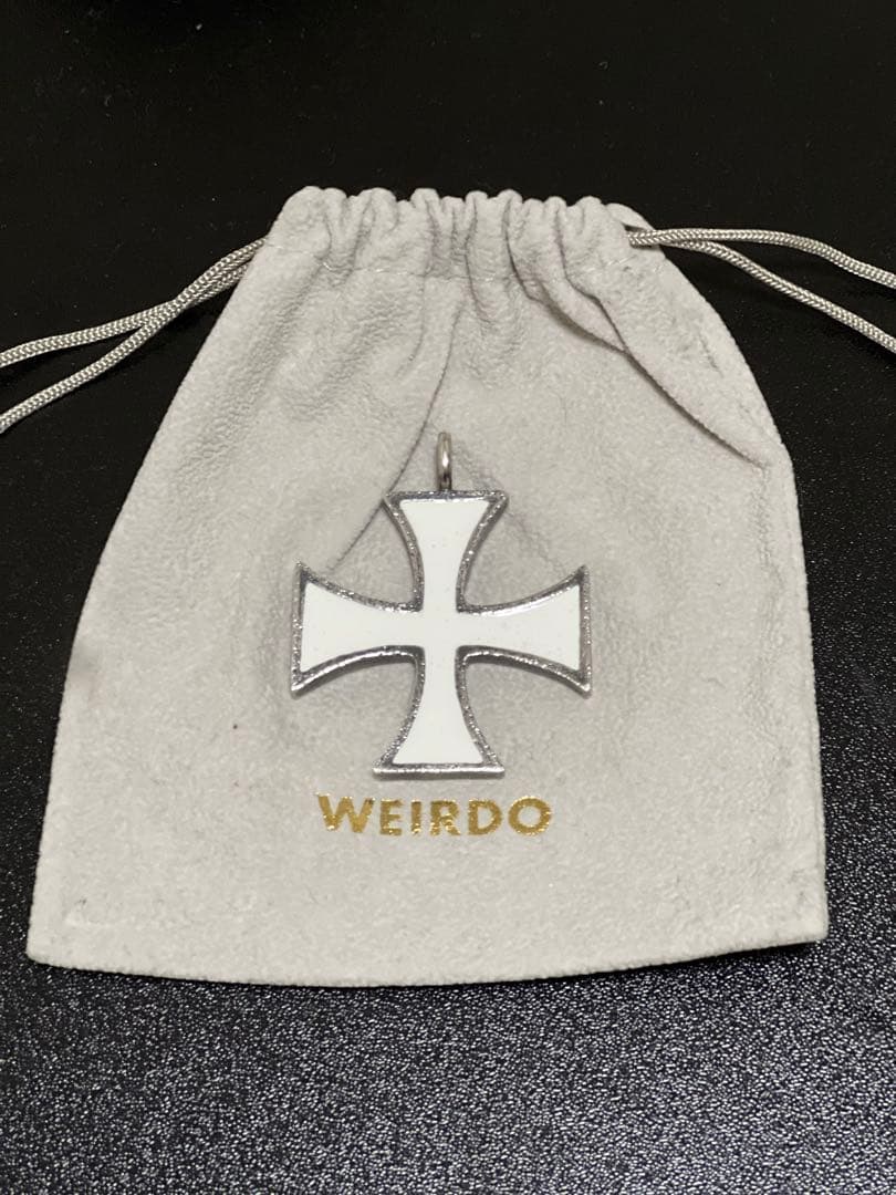 完売品】WEIRDO アイアンクロス シルバー925 定価59400円