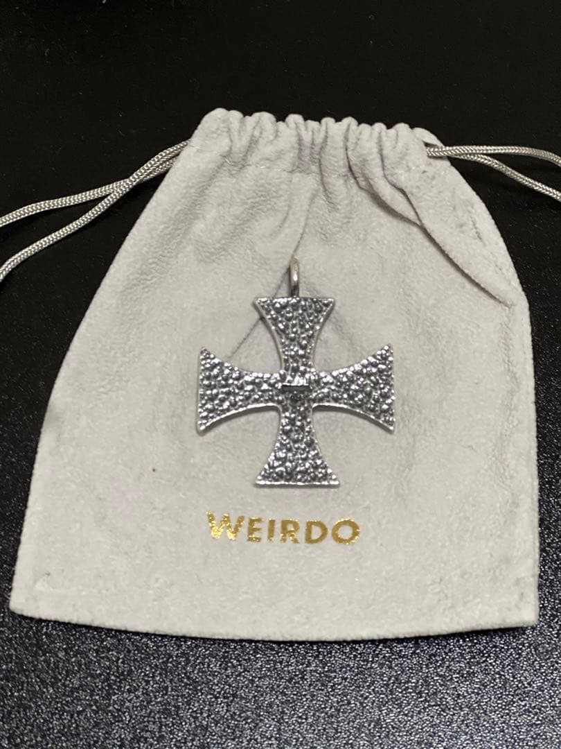 完売品】WEIRDO アイアンクロス シルバー925 定価59400円