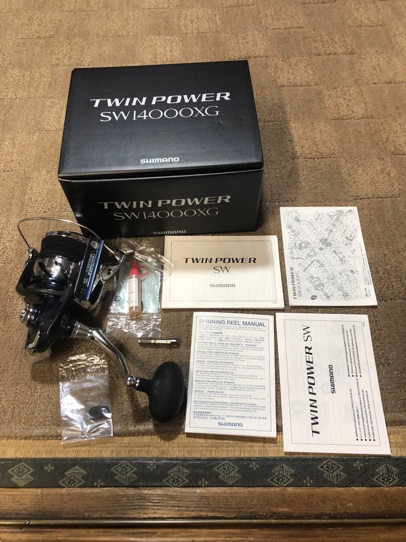 【中古美品】シマノ　21ツインパワーSW 14000XG