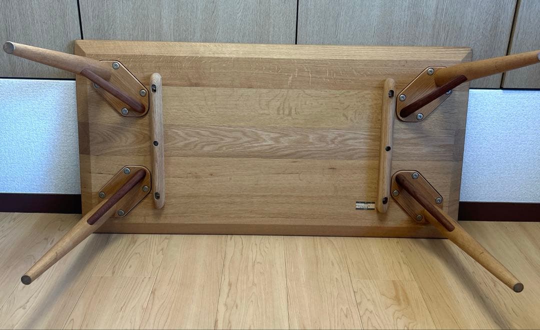 ACTUS 日進木工 WHITE WOODシリーズ　リビングテーブル