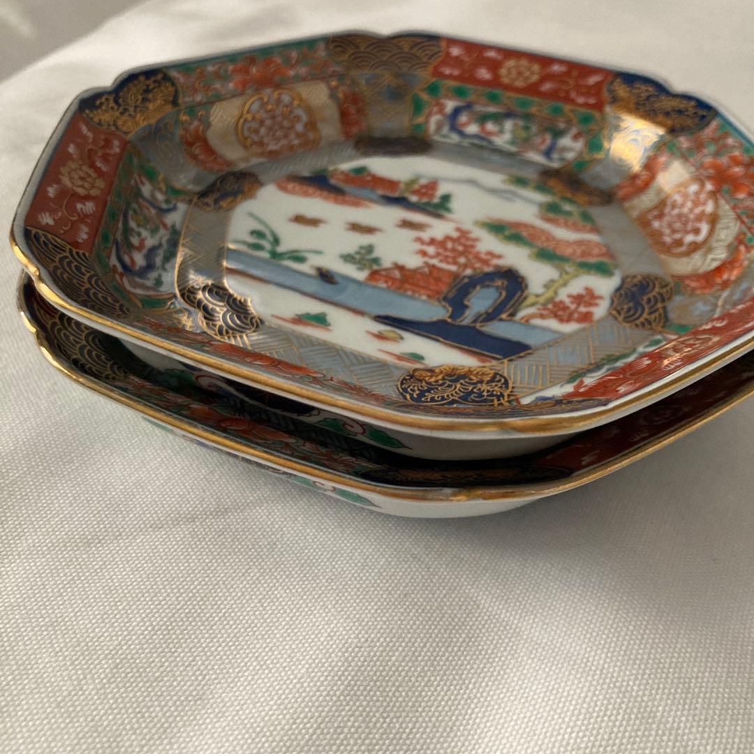 幸楽窯　有田焼　古伊万里　21cm 2枚