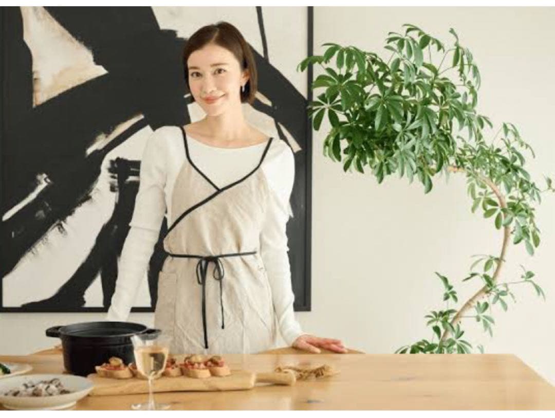 Le comptoir リネンエプロン つづりさ