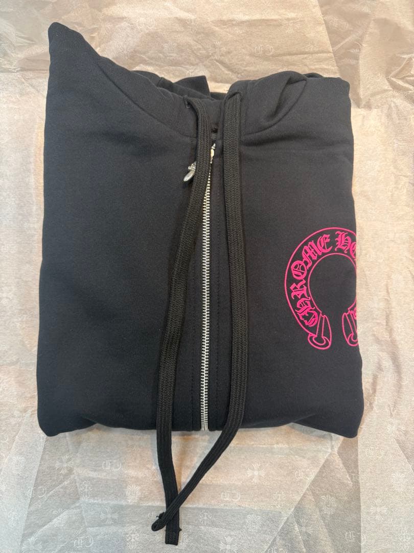 【専用】新品Chrome Hearts 新作　BK/PINK ZIPPARKER