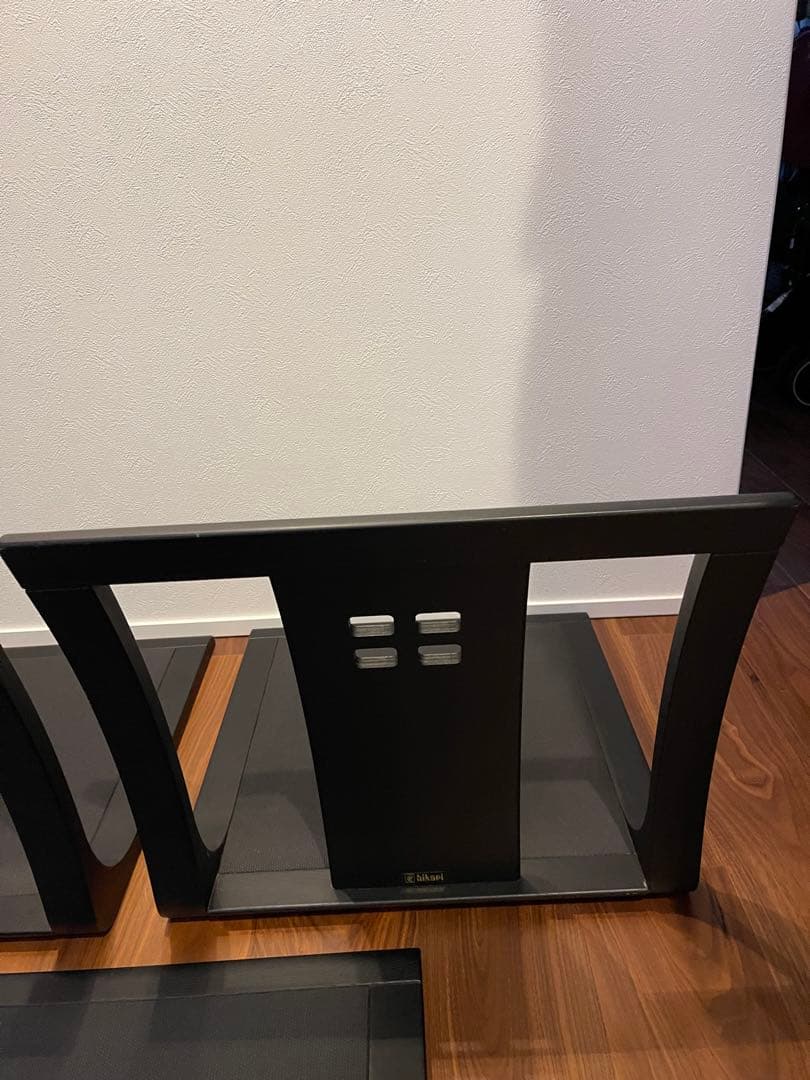 hikari 光製作所 木製座椅子 黒和モダン 旅館　和室　三脚セット