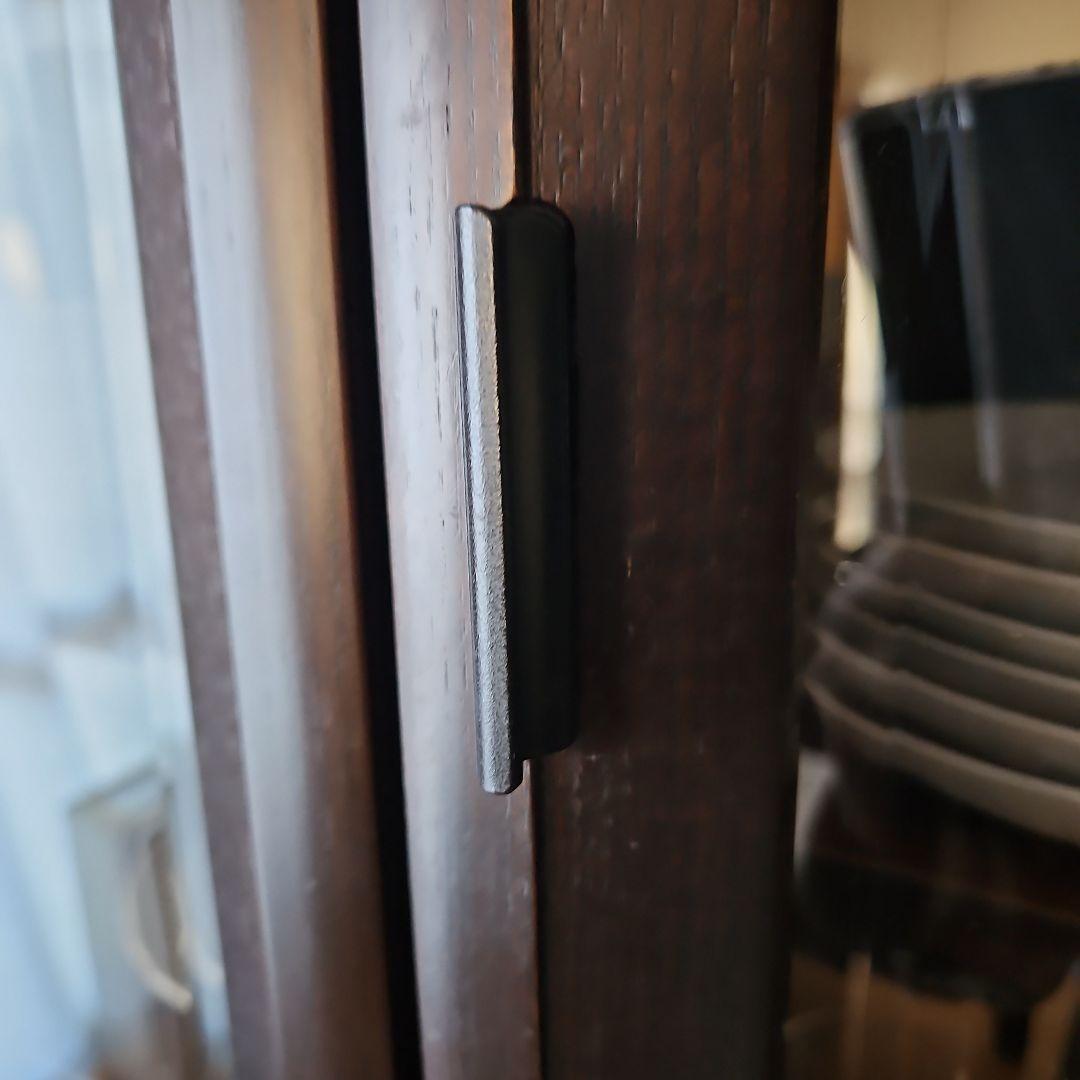 カリモク 食器棚 3枚扉