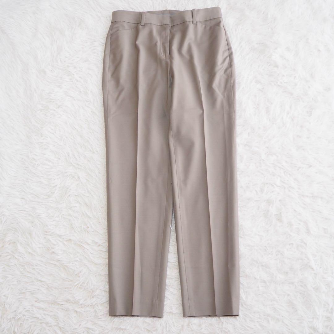 極美品 セオリーリュクス エグゼクティブ パンツスーツセット ノーカラー ダブル