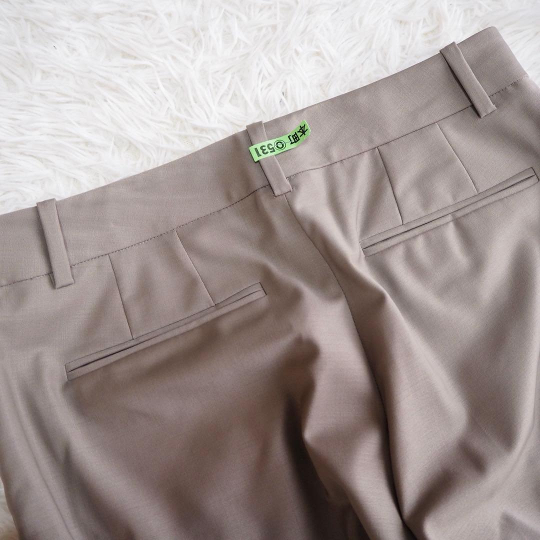 極美品 セオリーリュクス エグゼクティブ パンツスーツセット ノーカラー ダブル