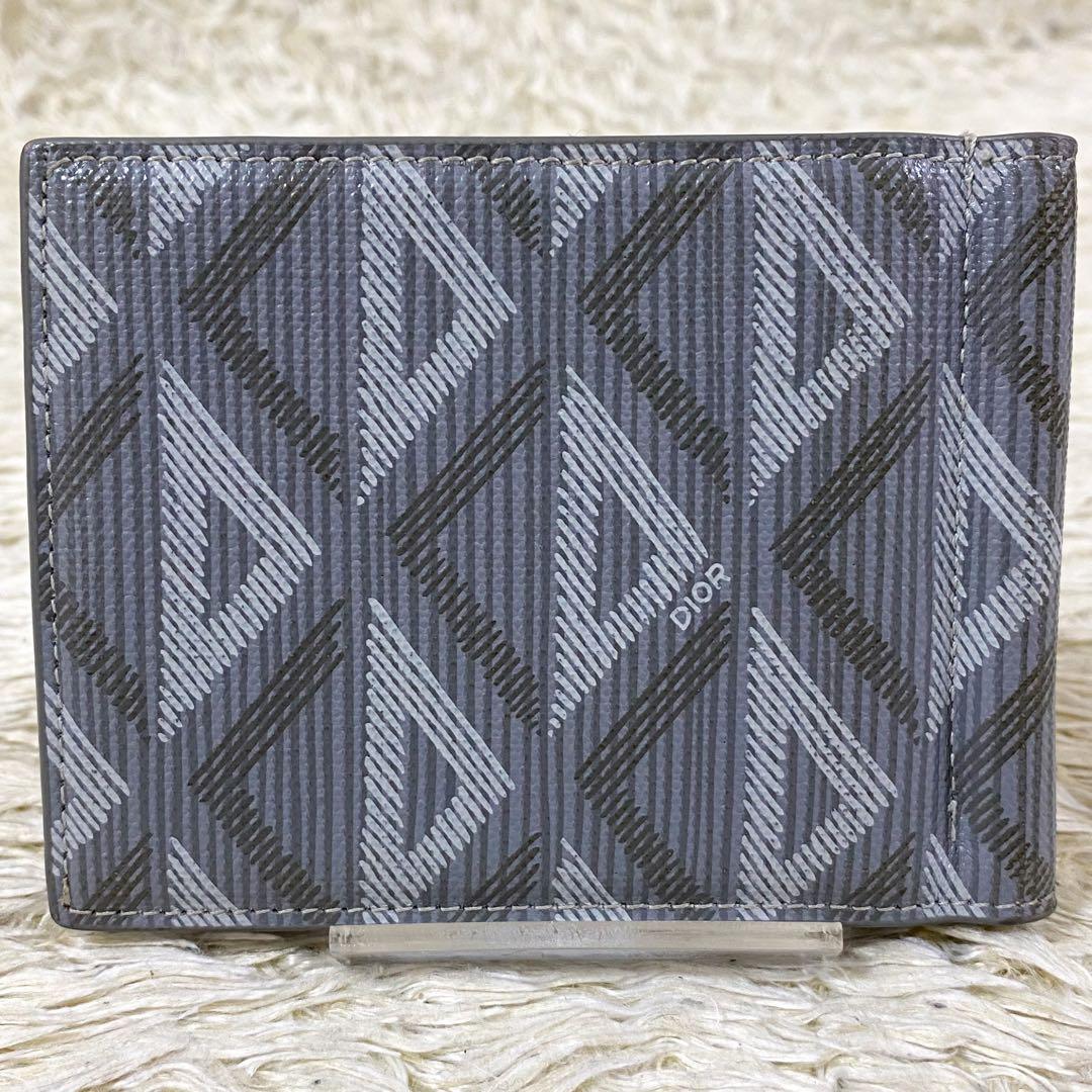 【未使用級】ディオール マネークリップ CDダイヤモンド グレー ユニセックス