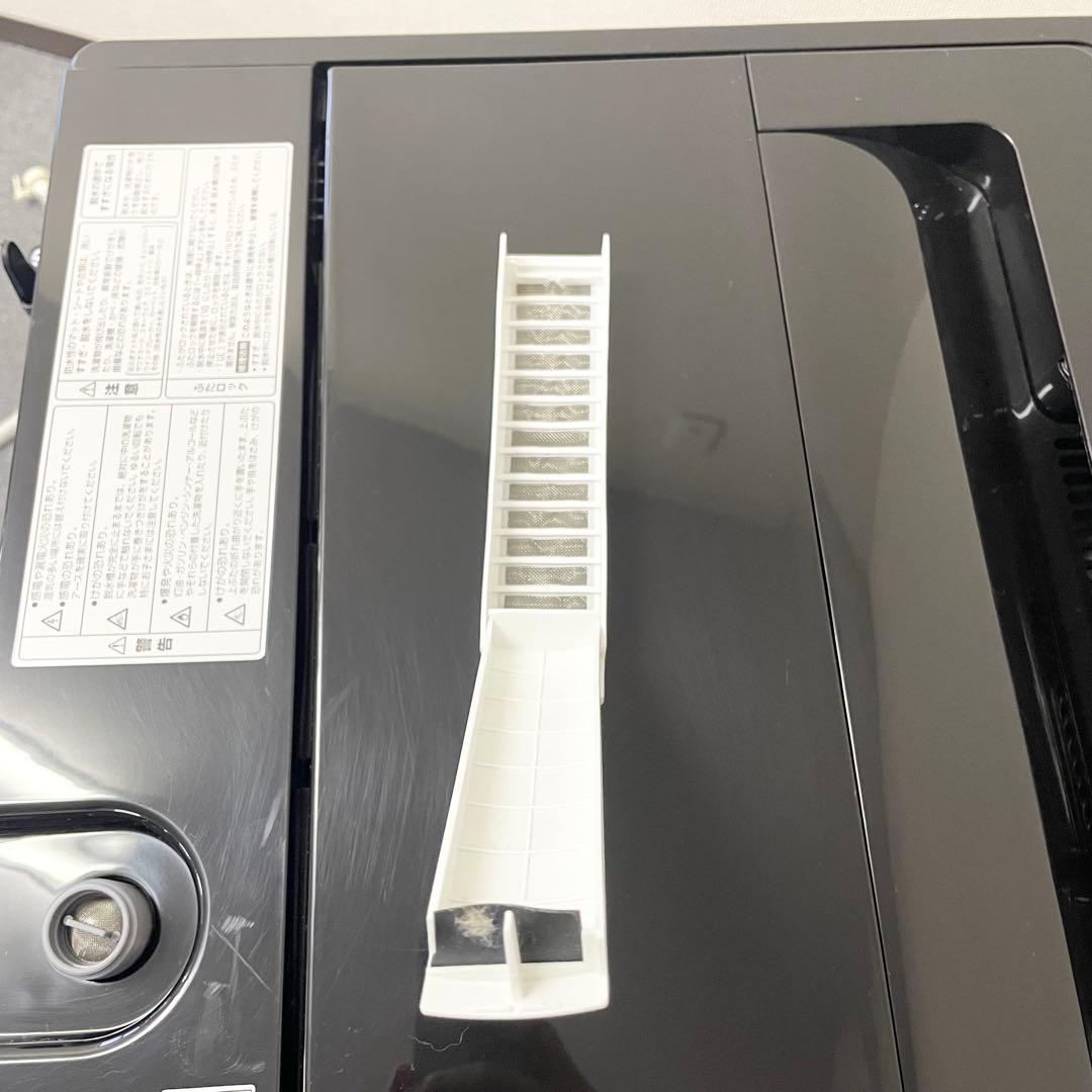 【高年式】RORO YWM-T55LK 縦型洗濯機本体 ブラック 2024年製