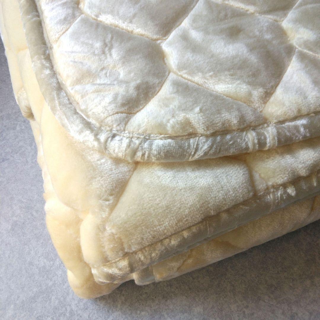 シルク　敷パッド　シングルサイズ　日本製