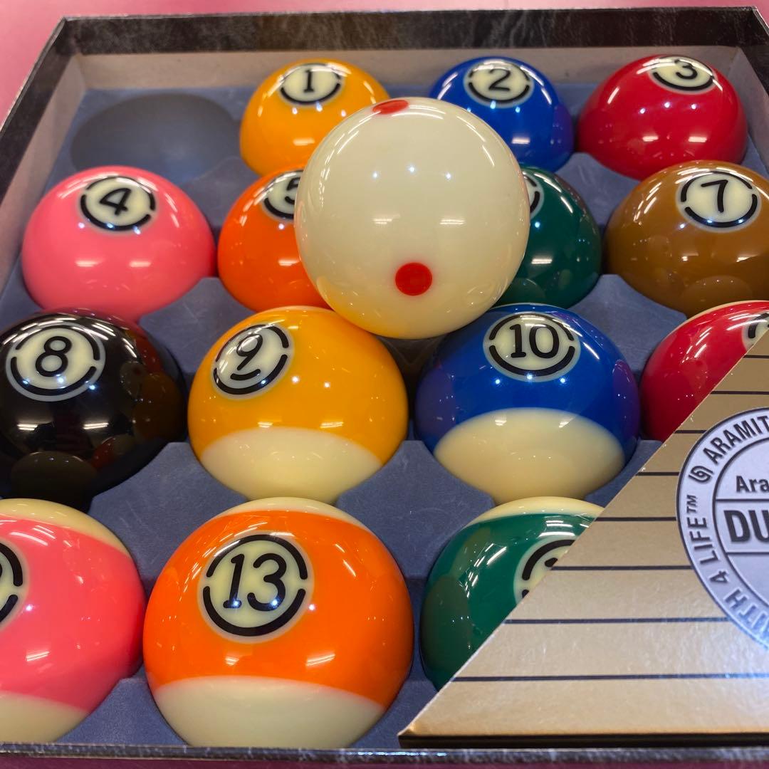 Aramith Duramith ビリヤードボールセット 16個
