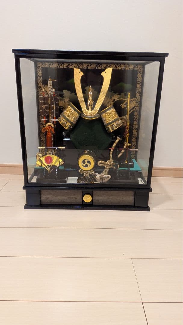 五月人形　オルゴール付き