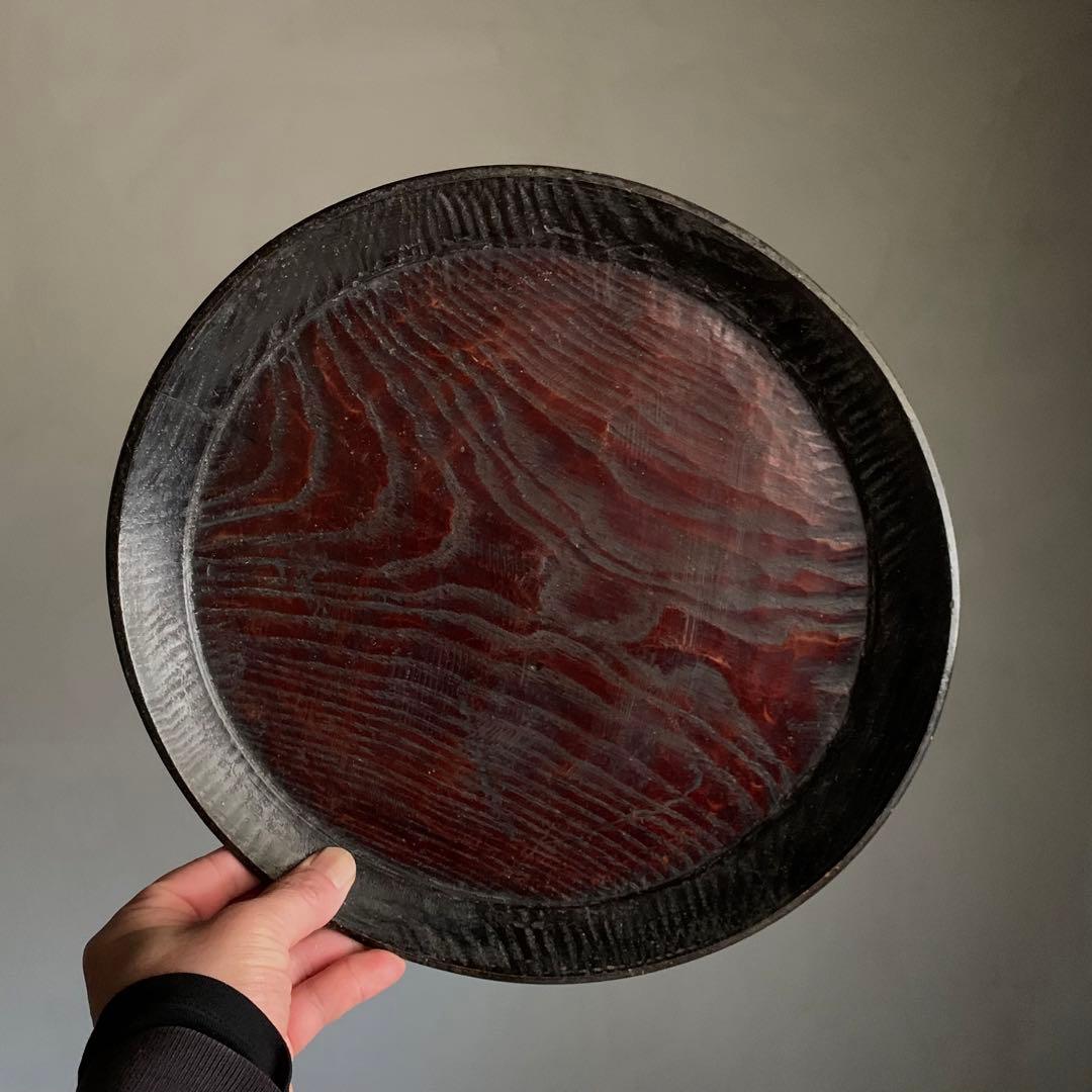 やつれ盆 古道具 古美術 アンティーク 枯れ盆 貧数寄