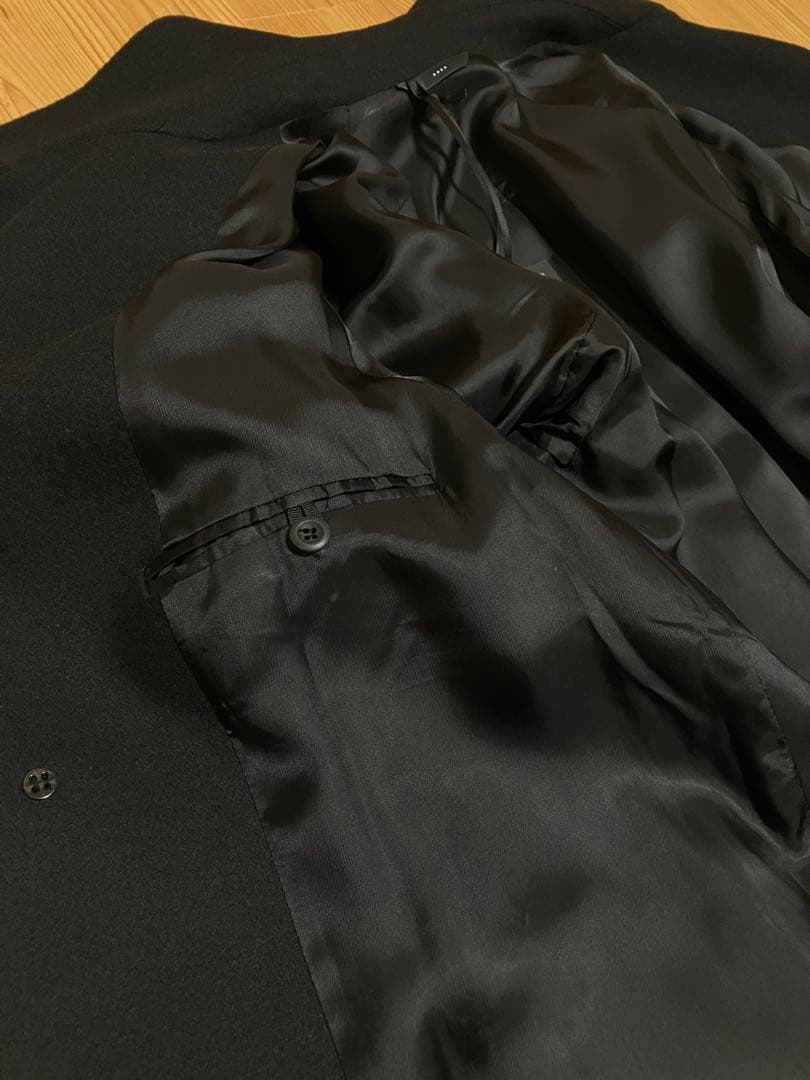 新品 Hevo ステンカラーコート ブラック