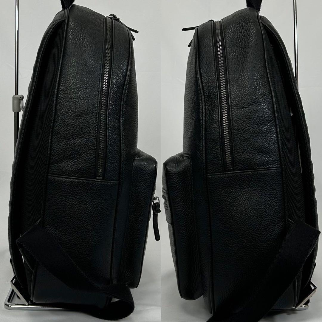 【極美品】フルラ ダウン タウン リュック バックパック レザー A4可 肩掛け