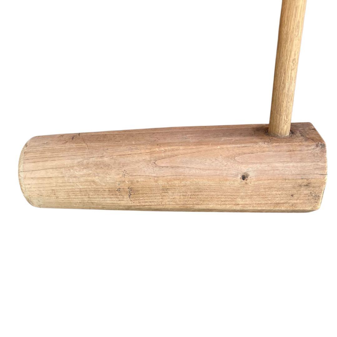 欅　ケヤキ　臼　杵セット　送料無料　直径55cm 高さ48cm 餅つき　正月