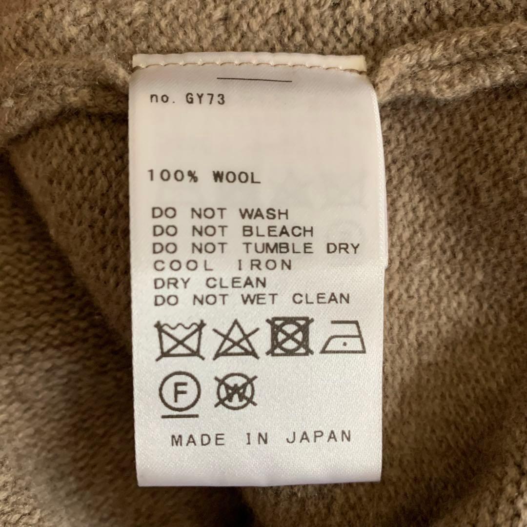 定価36300円 ドゥーズィエムクラス Ariesタートルネックニット ベージュ