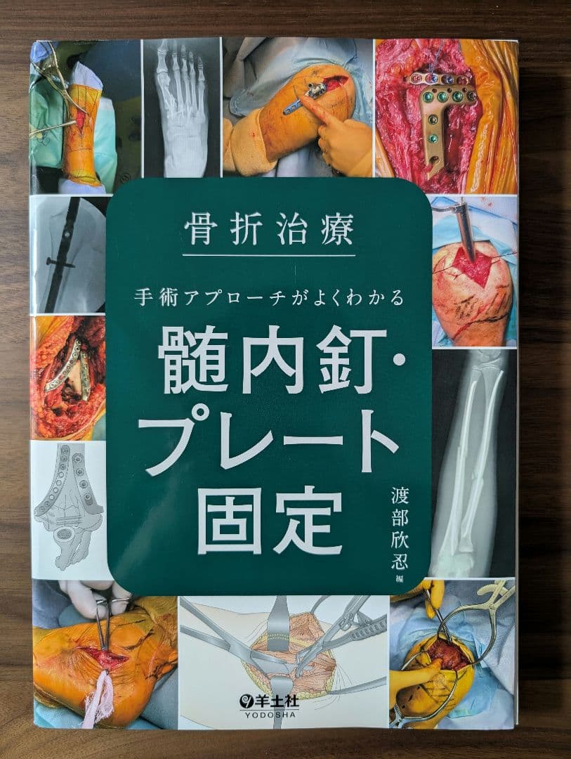 【裁断済】骨折治療 手術アプローチがよくわかる髄内釘・プレート固定