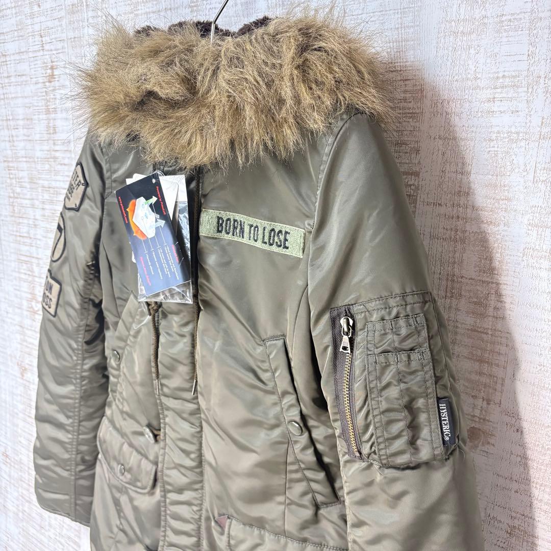 【タグ付き未使用】HYSTERIC GLAMOUR N-3B プリマロフト