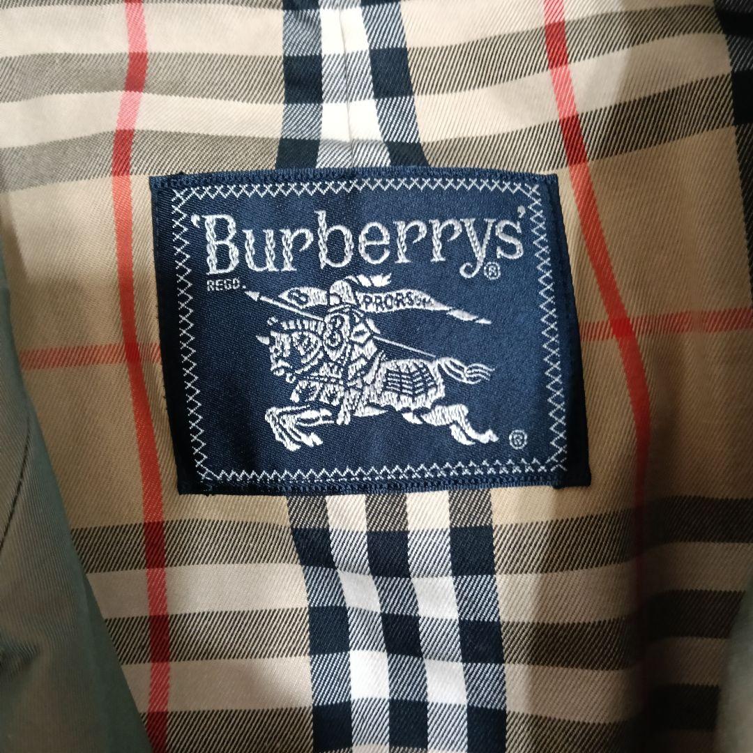 Burberrys　トレンチコート　ノバチェック　玉虫色　B3072