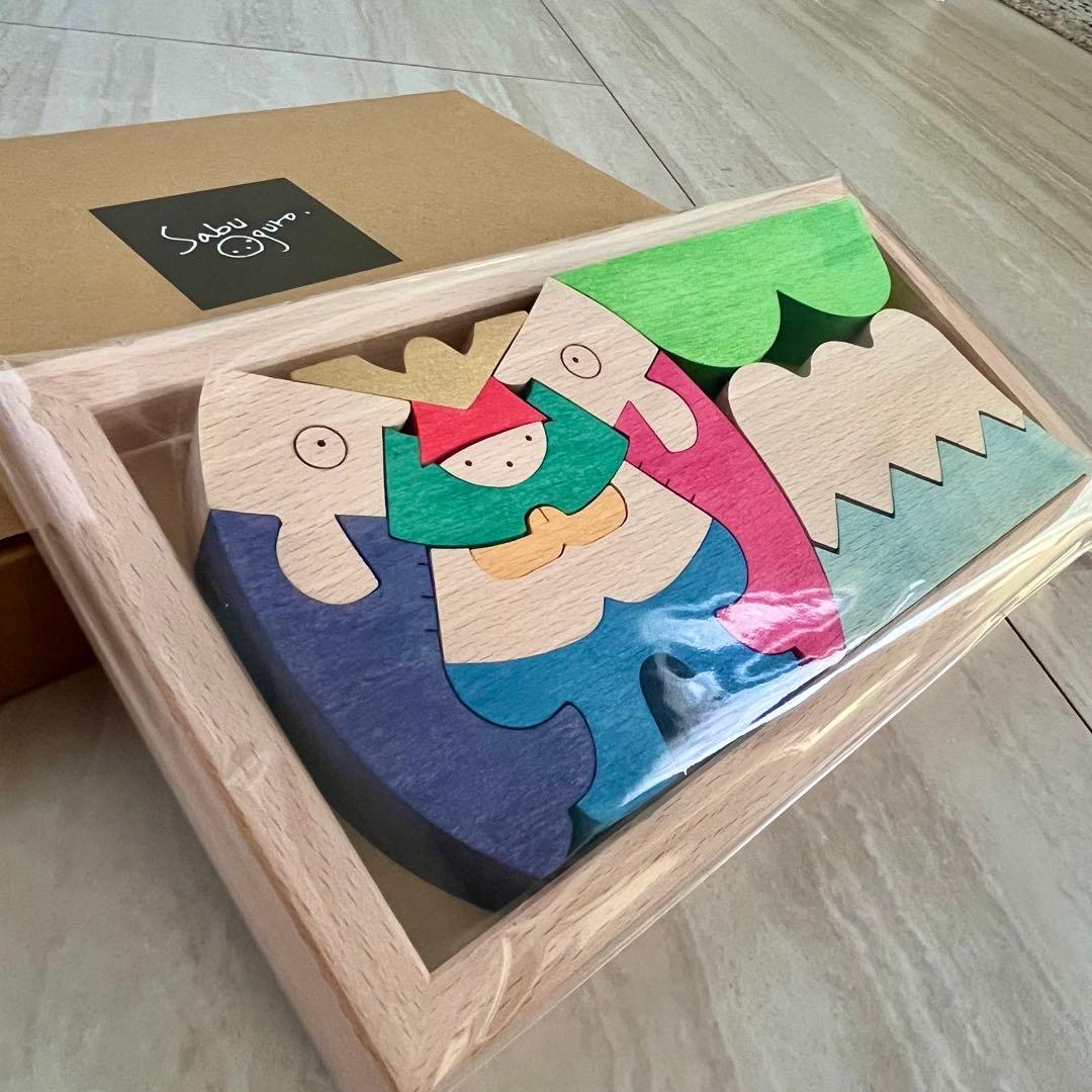 【¥16,500→¥11,000‼️】新品 木製 五月人形 パズル ギフトボックス